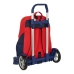 Trolley per la Scuola RFEF Rosso Azzurro (32 x 44 x 16 cm)