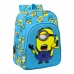 Kooliseljakott Minions Minionstatic Sinine 26 x 34 x 11 cm