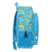 Mochila Escolar Minions Minionstatic Azul 32 x 38 x 12 cm