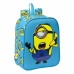 Cartable Minions Minionstatic Bleu 22 x 27 x 10 cm