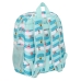 Mochila Escolar Spongebob Stay positive Azul Blanco 32 x 38 x 12 cm