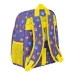 Mochila Escolar SuperThings Guardians of Kazoom Amarelo Roxo 27 x 33 x 10 cm