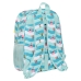 Mochila Escolar Spongebob Stay positive Azul Branco (33 x 42 x 14 cm)