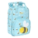 Cartable Safta Abeja Bleu clair 20 x 28 x 8 cm