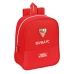 Mochila Escolar Sevilla Fútbol Club Vermelho 22 x 27 x 10 cm