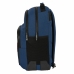 Mochila Escolar BlackFit8 Urban Preto Azul Marinho 32 x 42 x 15 cm