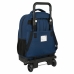 Trolley per la Scuola BlackFit8 Urban Nero Blu Marino (33 x 45 x 22 cm)