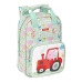 Cartable Safta Granja Blanc Vert clair 20 x 28 x 8 cm