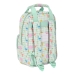 School Bag Safta Granja White Light Green 20 x 28 x 8 cm