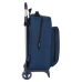 Mochila Escolar com Rodas BlackFit8 Urban Preto Azul Marinho (32 x 42 x 15 cm)