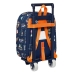 Училищна чанта с колелца Buzz Lightyear Морско син (22 x 27 x 10 cm)