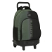Училищна чанта с колелца BlackFit8 Gradient Черен Военно зелено (33 x 45 x 22 cm)