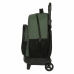 Mochila Escolar com Rodas BlackFit8 Gradient Preto Verde militar (33 x 45 x 22 cm)