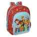 Child bag The Paw Patrol Funday Red Light Blue (26 x 34 x 11 cm)