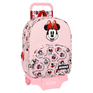 Mochila Escolar con Ruedas Barbie Girl Rosa 33 x 42 x 14 cm 