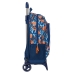 Školská taška na kolieskach Hot Wheels Speed club Oranžová (32 x 42 x 14 cm)