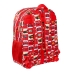 Zaino Scuola Cars Let's race Rosso Bianco (33 x 42 x 14 cm)