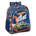 Schoolrugzak Hot Wheels Speed club Oranje Marineblauw (32 x 38 x 12 cm)