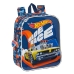 Barnebag Hot Wheels Speed club Oransje Marineblå (22 x 27 x 10 cm)