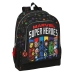 Ghiozdan The Avengers Super heroes Negru (32 x 42 x 14 cm)