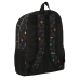 Mochila Escolar The Avengers Super heroes Preto (32 x 42 x 14 cm)