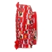 Zaino per Bambini Cars Let's race Rosso Bianco (27 x 33 x 10 cm)