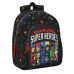 Rucsac pentru Copii The Avengers Super heroes Negru (27 x 33 x 10 cm)