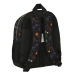 Kinderrucksack The Avengers Super heroes Schwarz (27 x 33 x 10 cm)