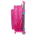 Schoolrugzak met Wielen Pinypon Blauw Roze 26 x 34 x 11 cm