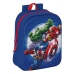 Schulrucksack The Avengers 3D Marineblau 22 x 27 x 10 cm