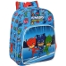 Mochila Escolar PJ Masks 26 x 34 x 11 cm Azul