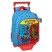 Schoolrugzak met Wielen SuperThings Rescue force 27 x 33 x 10 cm Blauw