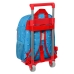 Mochila Escolar com Rodas SuperThings Rescue force 27 x 33 x 10 cm Azul