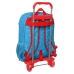 Mochila Escolar com Rodas SuperThings Rescue force 32 x 42 x 14 cm Azul