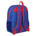 Mochila Escolar Sonic Let's roll Azul Marinho 33 x 42 x 14 cm