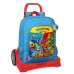 Schoolrugzak met Wielen SuperThings Rescue force 32 x 42 x 14 cm Blauw