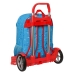 Trolley per la Scuola SuperThings Rescue force 32 x 42 x 14 cm Azzurro