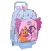 Schoolrugzak met Wielen My Little Pony Wild & free Blauw Roze 33 x 42 x 14 cm