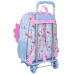 Mochila Escolar com Rodas My Little Pony Wild & free Azul Cor de Rosa 33 x 42 x 14 cm