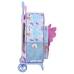 Mochila Escolar com Rodas My Little Pony Wild & free Azul Cor de Rosa 33 x 42 x 14 cm