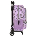 School Rucksack with Wheels Monster High Best boos Lilac 33 x 42 x 14 cm