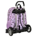 Mochila Escolar con Ruedas Monster High Best boos Lila 33 x 42 x 14 cm