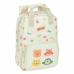 Zaino per Bambini Safta Cabecitas Crema 20 x 28 x 8 cm