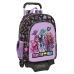 Mochila Escolar com Rodas Monster High Creep Preto 33 x 42 x 14 cm