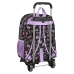 Mochila Escolar com Rodas Monster High Creep Preto 33 x 42 x 14 cm