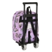 Mochila Escolar com Rodas Monster High Best boos Lilás 22 x 27 x 10 cm