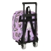Школьный рюкзак с колесиками Monster High Best boos Лиловый 22 x 27 x 10 cm