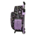 Mochila Escolar com Rodas Monster High Creep Preto 28 x 34 x 10 cm