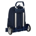 Trolley per la Scuola Munich Flash Blu Marino 30 x 46 x 14 cm