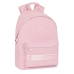 Mochila Escolar Kappa   31 x 41 x 16 cm Cor de Rosa